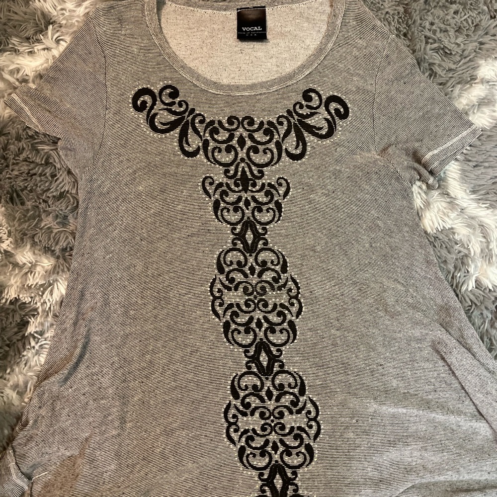 Vocal sparkle dress/long tee